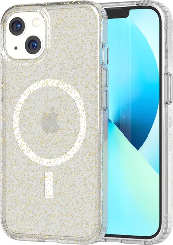 Vista 10 de Tech21 Evo Sparkle - Funda para iPhone 13 Pro con Magsafe integrada y brillante con protección contra caídas de 12 pies