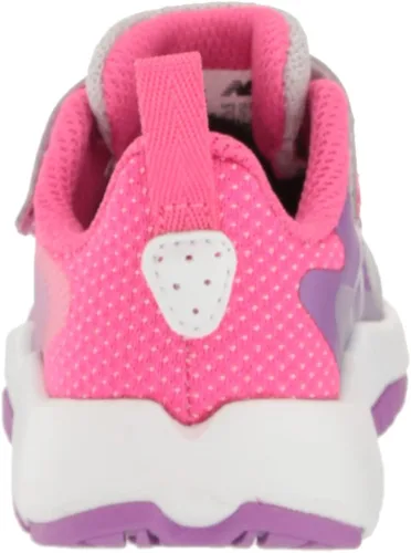 Vista 3 de New Balance Tenis unisex para correr con velcro para niños Rave V2