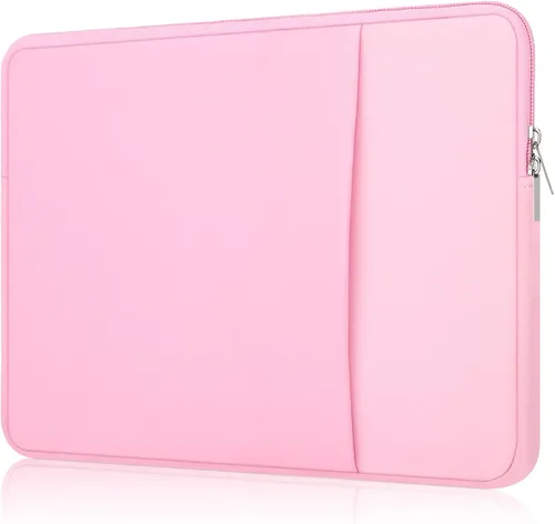 Vista 10 de Funda acolchada para computadora portátil de 13 pulgadas con bolsillo compatible con MacBook Air M4 M3 M2 M1/Pro M3 M2 M1 de 13 pulgadas, color negro