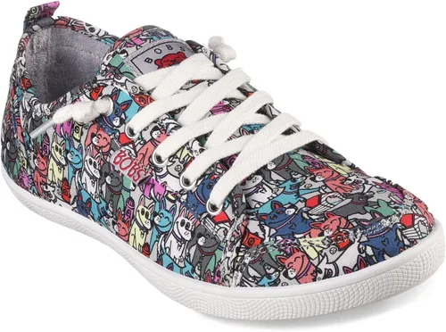Vista 3 de Skechers Mujer, BOBS B Cute - Friends Fur-Ever Zapatilla De Deporte Gris