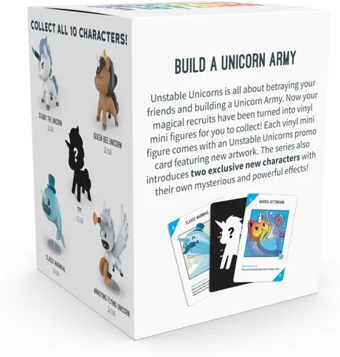 Vista 2 de Juegos inestables - Unicornios inestables: Mini figuras de vinilo en caja sorpresa
