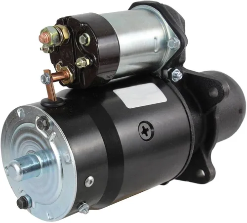 Vista 2 de RAREELECTRICAL Nuevo motor de arranque compatible con Hyster Roller C-350A 1108447 1109097 3T8191 695324 6F6848 V120 V140 Lift Truck Hyster