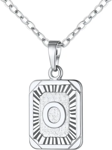 Vista 12 de U7 Initial Necklaces for Women a. Oro
