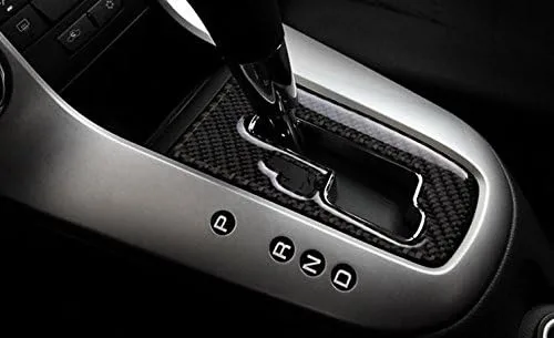 Vista 5 de New Fibra de Carbono Gear Box Cover 3pcs para Chevrolet Cruze 2009 – 2015