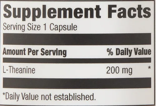 Vista 4 de Amazon Elements Teanina 200mg 60 Cápsulas