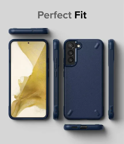 Vista 8 de Ringke Onyx - Funda compatible con Samsung Galaxy S22 Plus 5G (2022), resistente a los golpes, antideslizante, TPU delgada funda delgada para marino