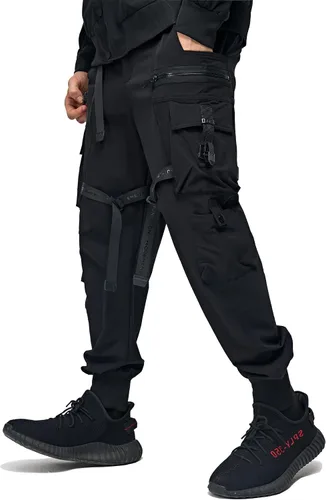 Vista 6 de Niepce Inc Pantalones cargo japoneses Streetwear Techwear para hombre