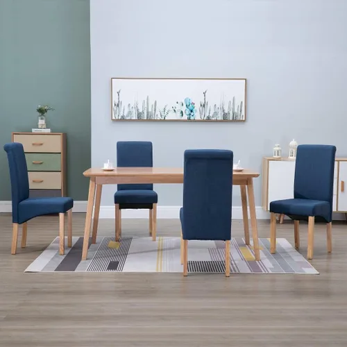 Vista 15 de Dining Chairs 2 Pcs Black Fabric,Living Room Dining Chairs,Counter Dining Chairs Suitable for Daily Dining Or Special Events Such As Meetings