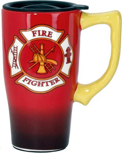 Vista 18 de Spoontiques - Tazas de viaje de cerámica - Taza de la Fuerza Aérea - Bebidas calientes o frías - Regalo para los amantes del café