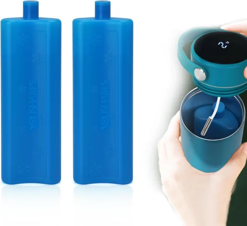 Vista 14 de YOUSHARES - Estuche de viaje enfriador de insulina eléctrico, refrigerador médico con temperatura personalizada y pantalla de 35-68°F, con banco