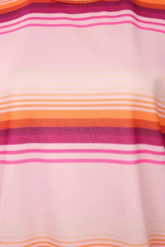 Vista 8 de iuracooy Enid Sinclair - Sudadera para disfraz de cosplay de miércoles, cuello alto, manga larga, a rayas