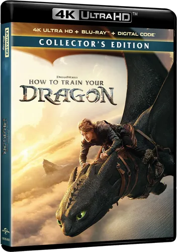 Vista 2 de How to Train Your Dragon (2025) - Collector's Edition 4K Ultra HD + Blu-ray + Digital