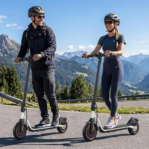 Vista 4 de Electric Scooter, 500W-1200W Peak Motor, 21-28 Mile, 8.5"-10" Tire