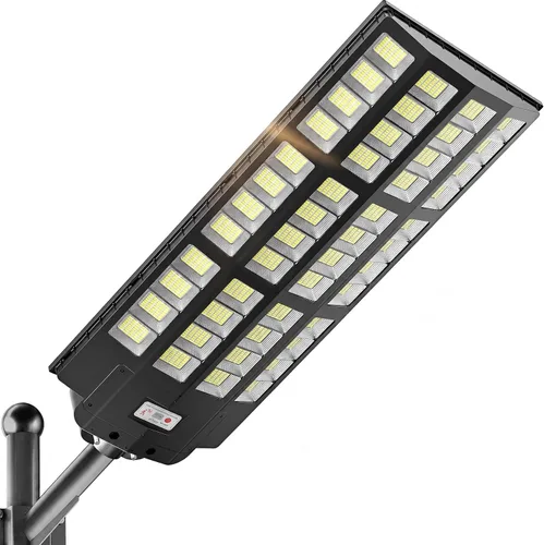 Vista 11 de OKPRO Luces de calle solares 10000W al aire libre, luces solares impermeables IP66