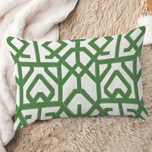 Vista 45 de ArogGeld Funda de cojín lumbar con estampado de guepardo rosa intenso, almohada con estampado de leopardo fucsia para decoración de granja, funda