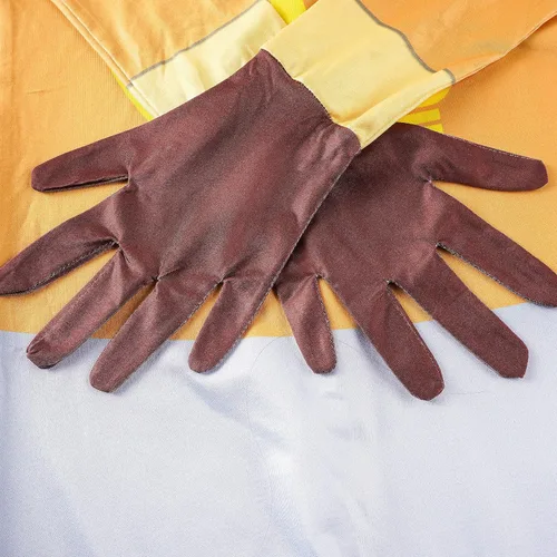 Vista 5 de A Man From the Window Costume for Kids Boys Scary Game Baby In Yellow Halloween Cosplay Horror Monster Role-play Jumpsuit