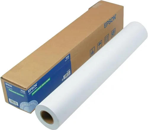 Vista 2 de Epson S041385 Papel mate de doble peso, 24 "x 82 pies, blanco