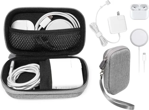 Vista 13 de Práctico estuche para MacBook Air Pro Charger MagSafe/MagSafe 2 adaptador de corriente, iPhone 16/16 Pro/15/15 Pro/14/14 Pro MagSafe, Hub USB C, Hub
