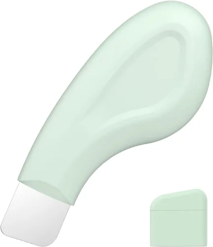 Vista 9 de Sookga Herramienta removedor de puntos negros, raspador facial de silicona para limpieza profunda, espátula facial exfoliante, removedor de puntos