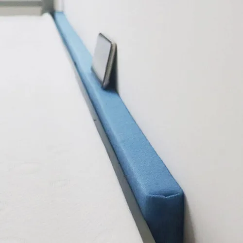 Vista 7 de YURRO Cojín rectangular de espuma viscoelástica suave para colchón de pared, protector de cama, extensor de colchón de cama Queen/King, 3.9 in/5.9