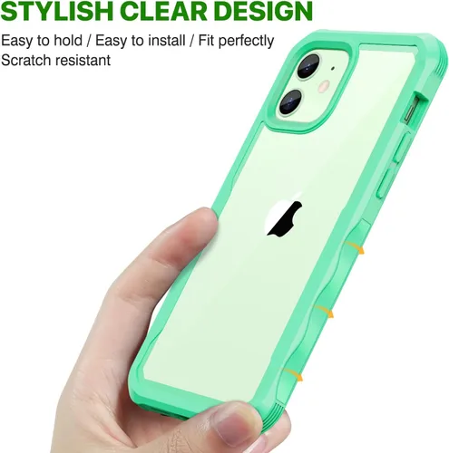 Vista 113 de CENHUFO Funda de privacidad para iPhone 11 Pro, funda de cuerpo completo con protector de pantalla de privacidad de vidrio templado 9H integrado