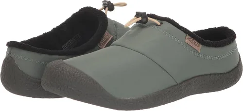 Vista 7 de KEEN Pantuflas Howser 3 Slide cómodas y duraderas para mujer, Bosque oscuroNegro