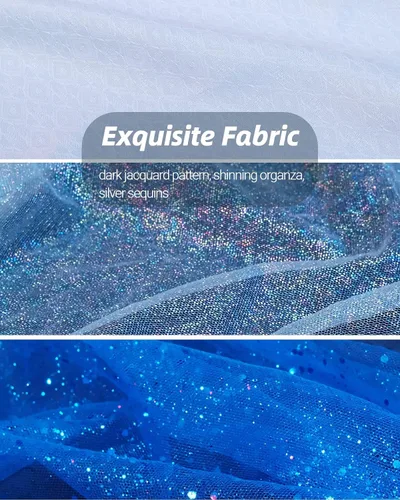 Vista 5 de NSPSTT Genshin Cosplay Navia Cosplay Vestido Genshin Impact Disfraz