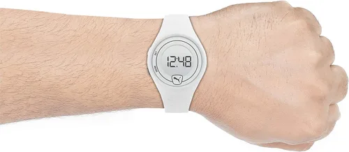 Vista 4 de PUMA Reloj Faster de poliuretano para hombre Rojo