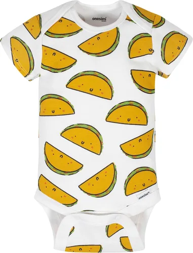 Vista 3 de Onesies Brand baby-boys 8-pack Short Sleeve Mix & Match Bodysuits