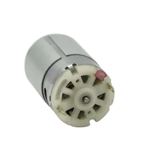 Vista 4 de CHANCS RS390 Motor eléctrico DC 6V 14000RPM 12 engranajes motor para coche de juguete accesorio de tres ruedas motocicleta cochecito con reemplazo