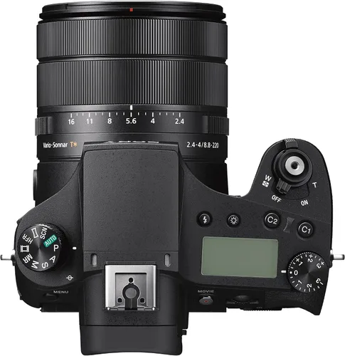 Vista 8 de Sony Cyber‑Shot RX10 IV con enfoque automático de 0.03 segundos y zoom óptico de 25x (DSC-RX10M4), negro