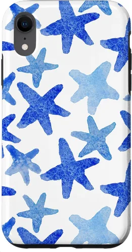 Vista 25 de Coastal Granddaughter Preppy Starfish Nautical Beach Ocean Case for iPhone 17