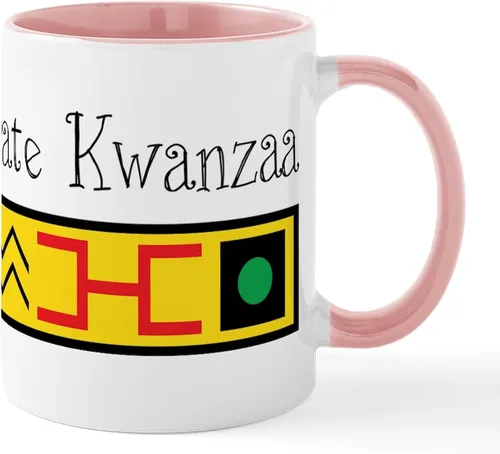 Vista 31 de CafePress Celebrate Kwanzaa - Taza de café de cerámica de 11 oz (11.0 fl oz)