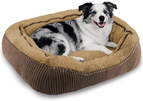 Vista 15 de Camas para perros y gatos pequeños, medianos y grandes. Cama lavable para mascotas, sofá cama ortopédica para perros, cama suave y calmante
