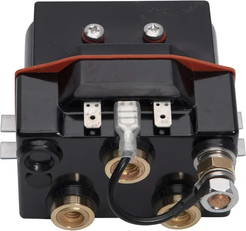 Vista 4 de Lewmar Solenoide de molinete de 12V de doble dirección, negro