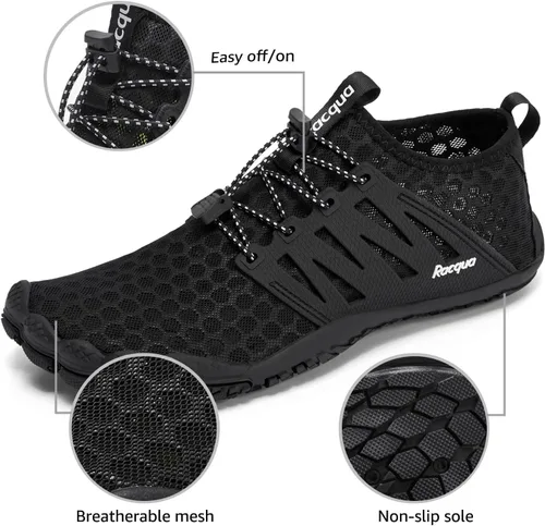 Vista 3 de Racqua Zapatos de agua de malla compuesta para hombre y mujer
