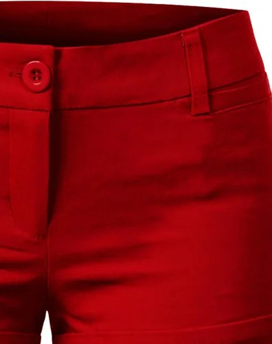 Vista 4 de MixMatchy Pantalones cortos con puños ligeros y cómodos para mujer con bolsillos