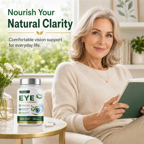 Vista 6 de Lutein and Zeaxanthin Supplements, Eye Health Care, 120 Capsules