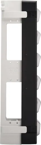 Vista 5 de Tripp Lite Panel de conexiones de montaje en pared de 12 puertos para conectores Keystone UTP, puertos giratorios giratorios, instalación vertical u