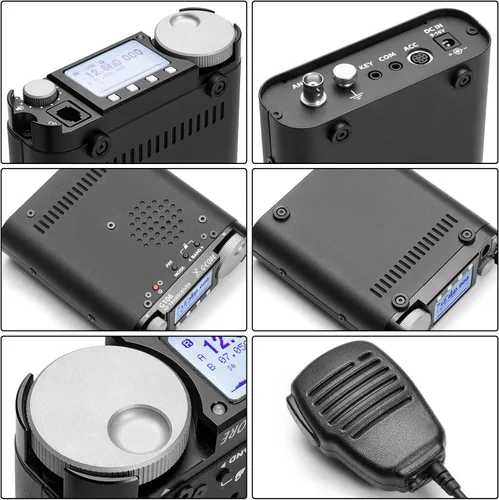 Vista 4 de Xiegu Transceptor G106 SDR HF, radio 5W QRP, SSB CW AM WFM, ayuda FT8