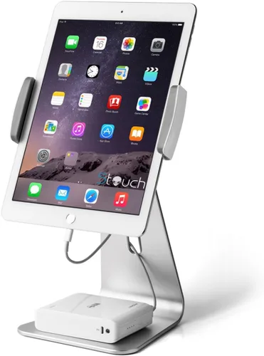 Vista 8 de Soporte para tableta, soporte de escritorio de aluminio giratorio de 360°, compatible con Galaxy Tab S8 de 7 a 13 pulgadas, iPad Pro/Air/Mini