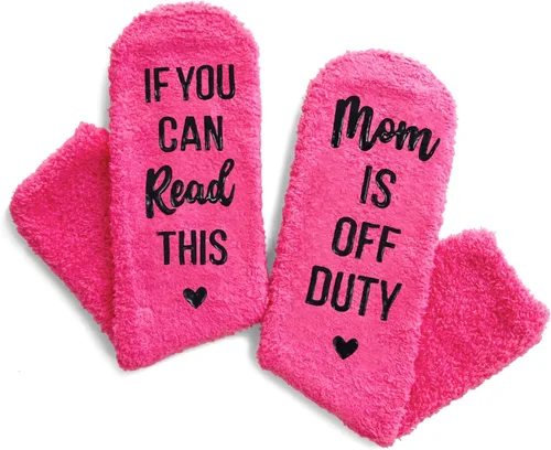 Vista 4 de HAPPYPOP Calcetines geniales y esponjosos para mamá, regalos para mamá, grandes regalos para mamá, los mejores regalos para mamá, los mejores