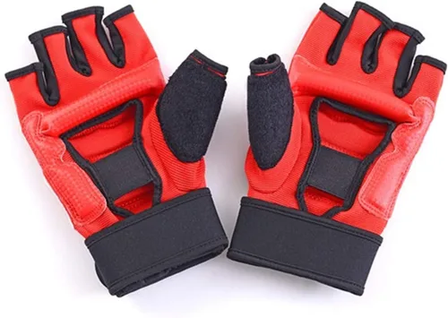Vista 4 de Guantes de taekwondo para hombres y niños, saco de boxeo, artes marciales, artes marciales, artes marciales, lucha, entrenamiento de Muay Thai