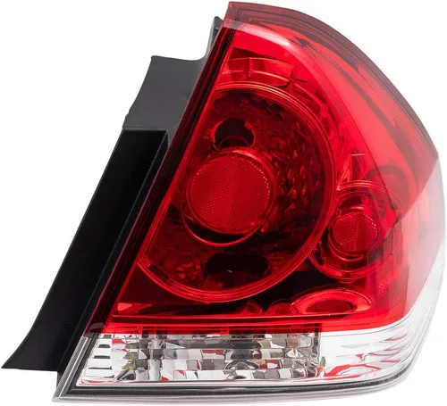 Vista 2 de Brock Conjunto de luz trasera derecha para pasajeros del mercado de accesorios compatible con Chevy Impala 2006-2013