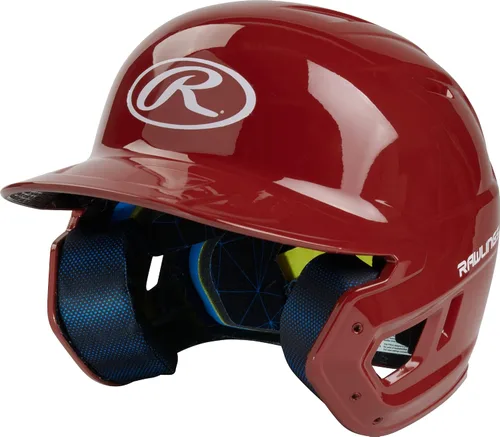 Vista 15 de Rawlings Casco de bateo de béisbol MACH Brillo Tamaños JR y SR Varios