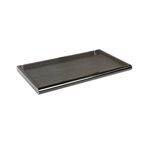 Vista 3 de Econoco Soporte de estante interior, 12.0 in de largo, negro (paquete de 24) Heavy-duty metal shelf brackets for slotted standards or slatwall