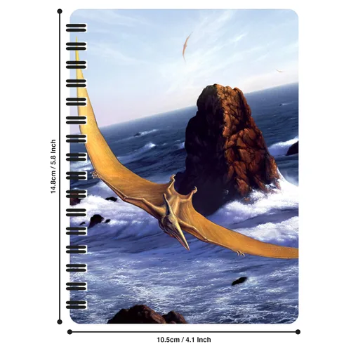 Vista 39 de 3D LiveLife Jotter - Our Solar System from Deluxebase. Lenticular 3D Space 6x4 Spiral Notebook with plain recycled paper pages. Artwork licensed