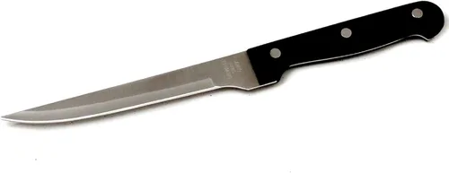 Vista 3 de Chef Craft Select Utility Knife - Cuchillo utilitario de 5 pulgadas, hoja de 8.5 pulgadas de largo, acero inoxidable/negro