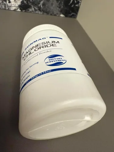 Vista 5 de Polvo natural del cloruro de magnesio, grado alimenticio 300g (10.58oz)/botella