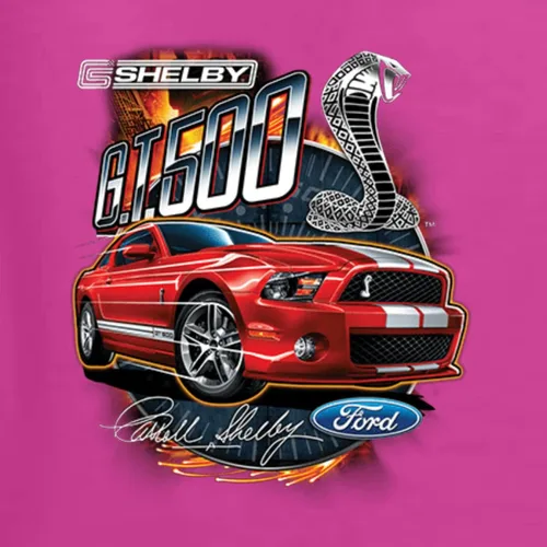 Vista 59 de Wild Bobby Shelby GT500 Cobra - Sudadera con capucha con diseño oficial de Ford Motors Cars and Trucks